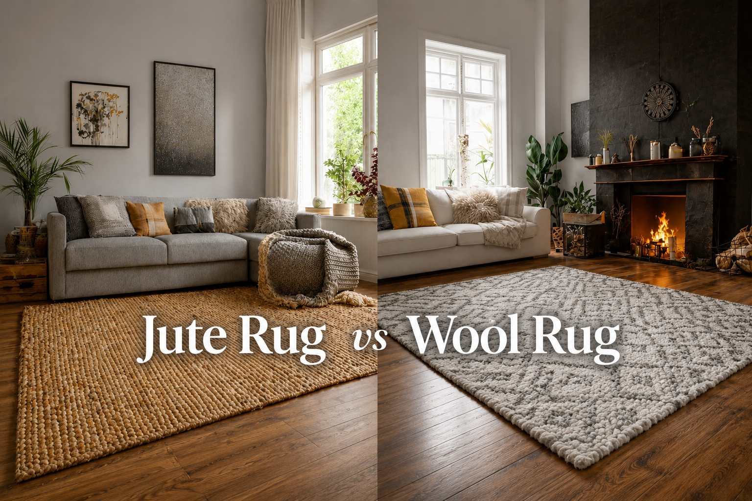 Wool vs Jute vs Cotton Rugs