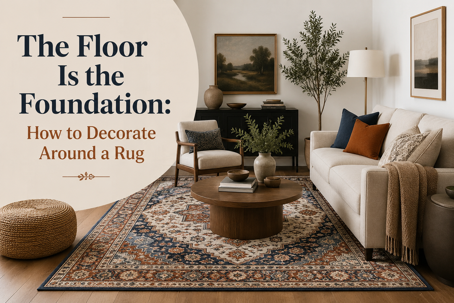The Floor Is the Foundation: How to Decorate Around a Rug