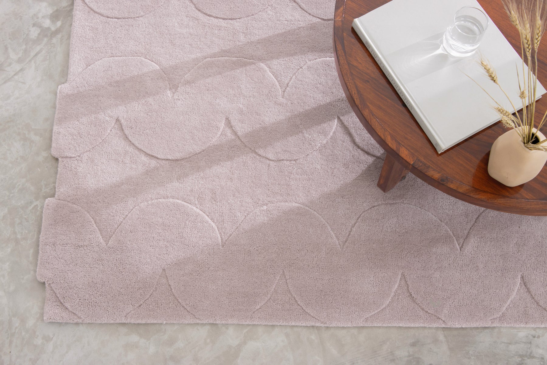 Scallora in Dusty Mauve
