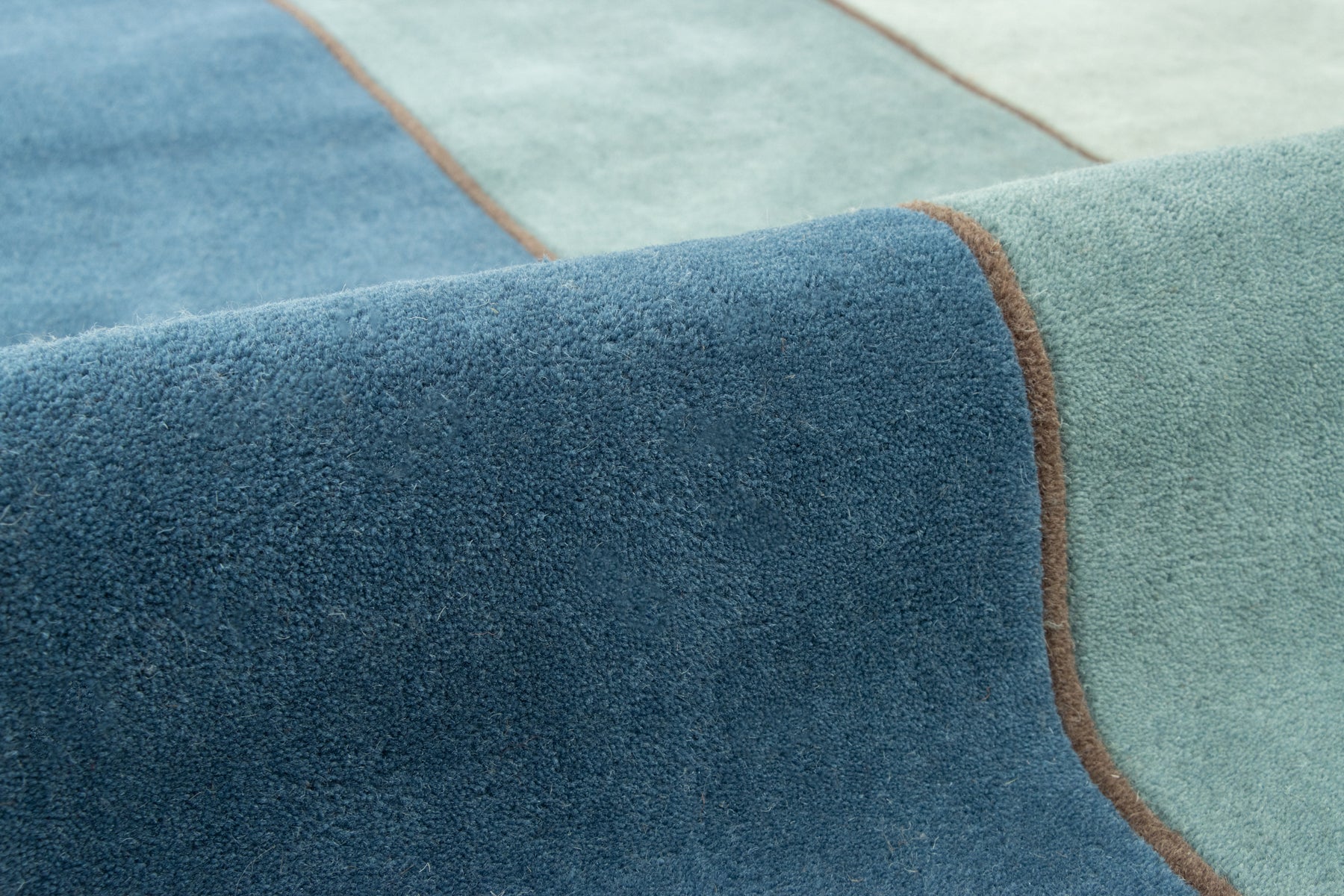 Soft textured abstract area rug with angular block pattern |Beyond Rugs