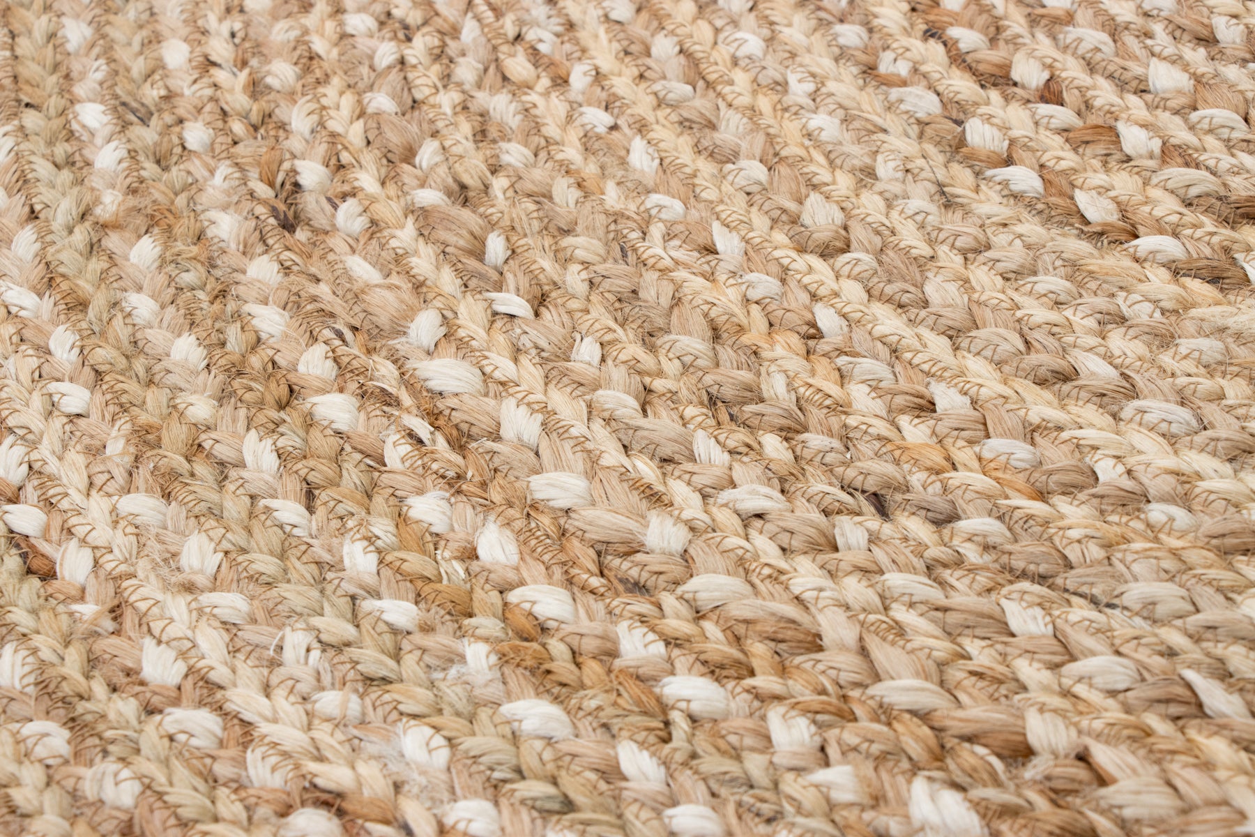 Close-up of woven jute texture