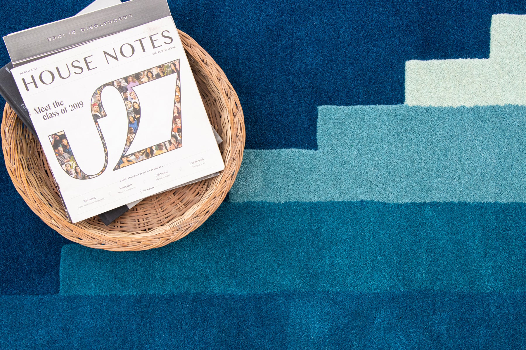 Stairs to Ocean Rug