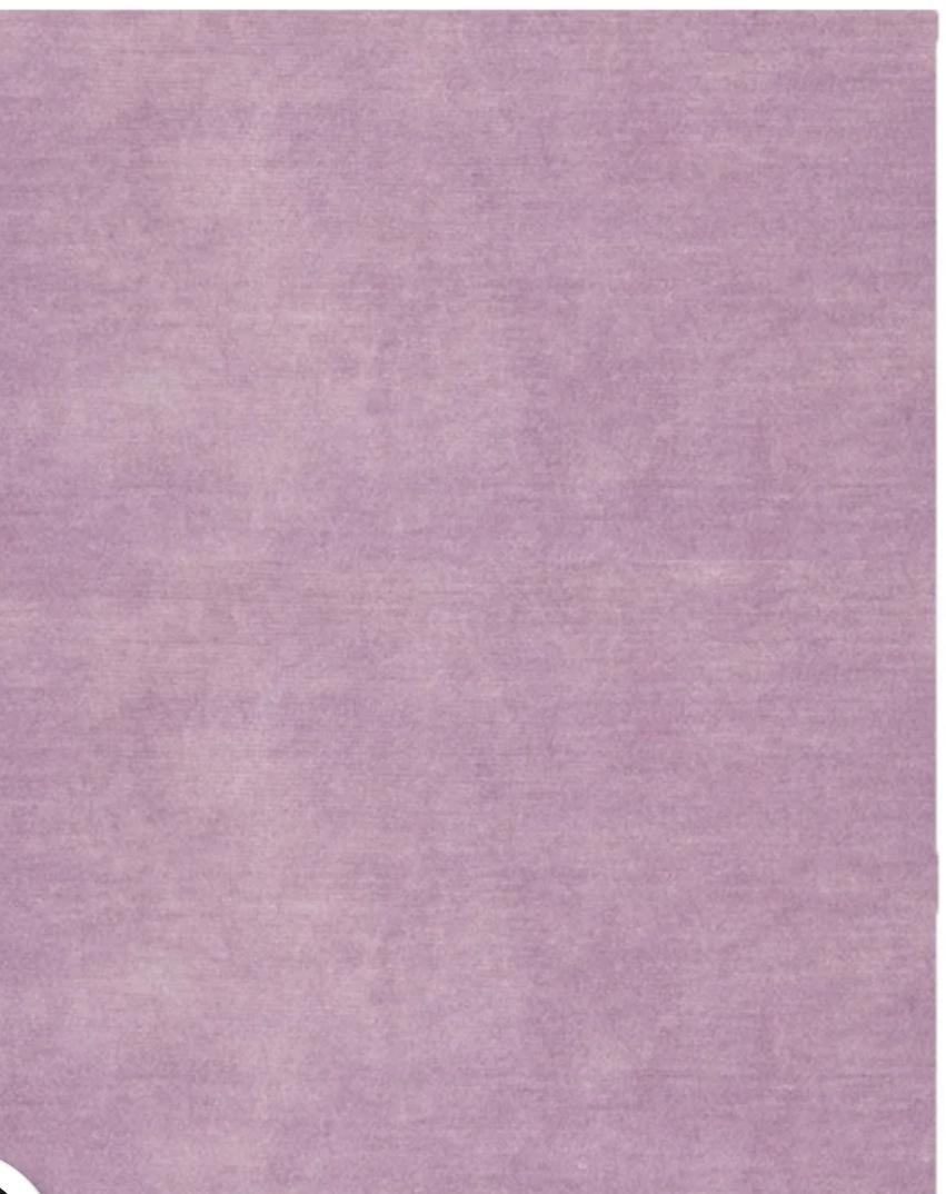 Plain Round Rug - Lavender, 2,50 x 2,50 Meters Round, Hand-Tufted, 100% Silk, Area Rug